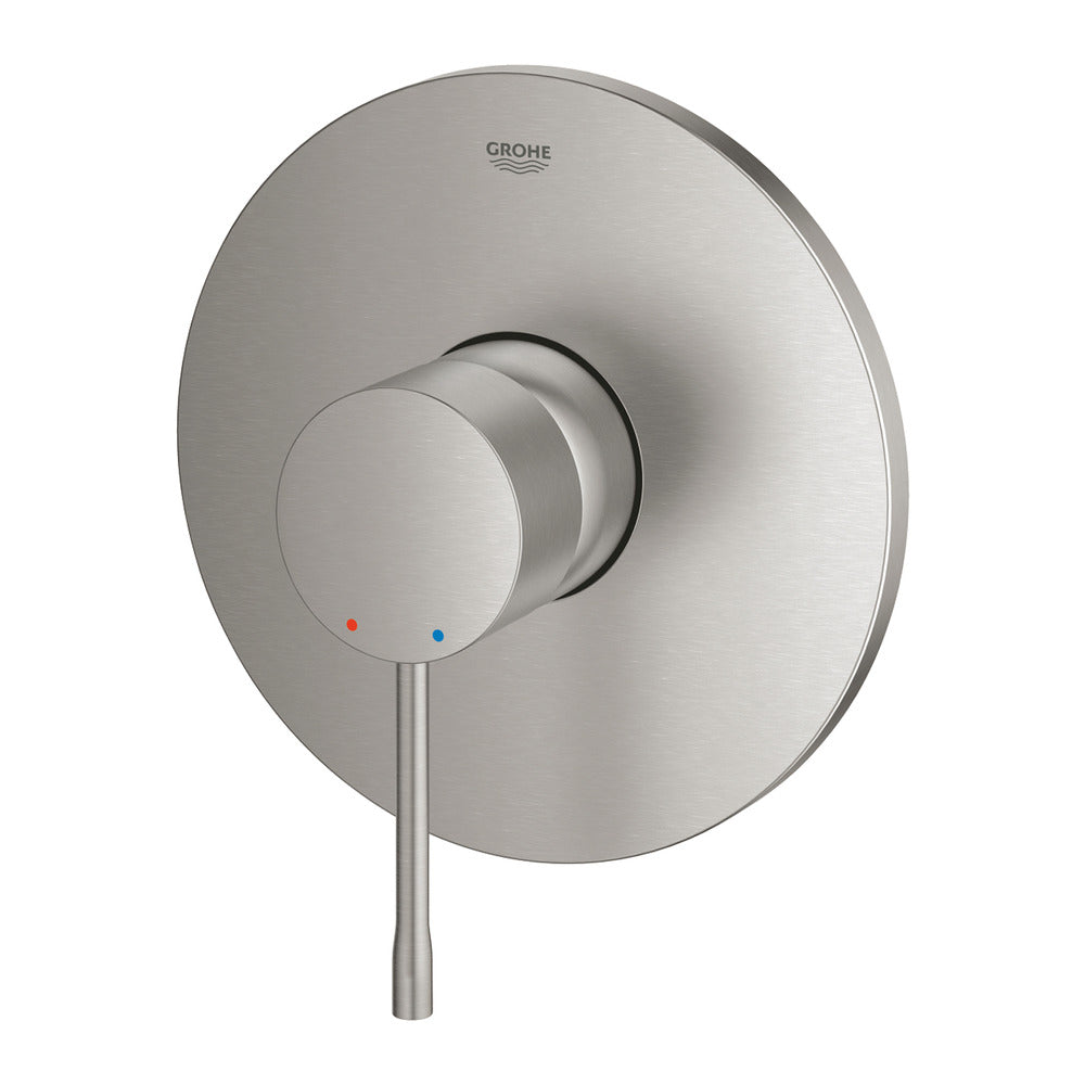 Вградена душ батерия Grohe Essence хром пермат Supersteel без вградена част