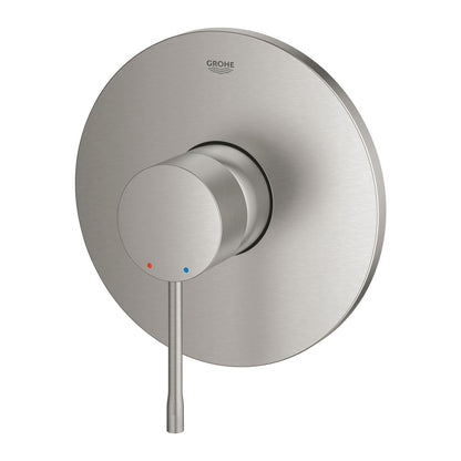 Вградена душ батерия Grohe Essence хром пермат Supersteel без вградена част