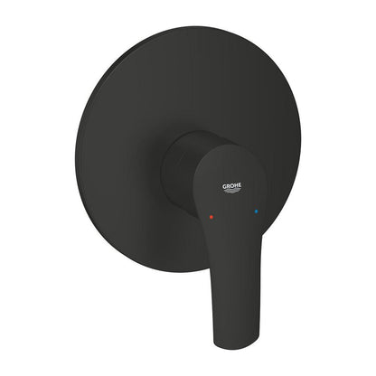 Вградена душ батерия Grohe Eurosmart матово черно без вградена част