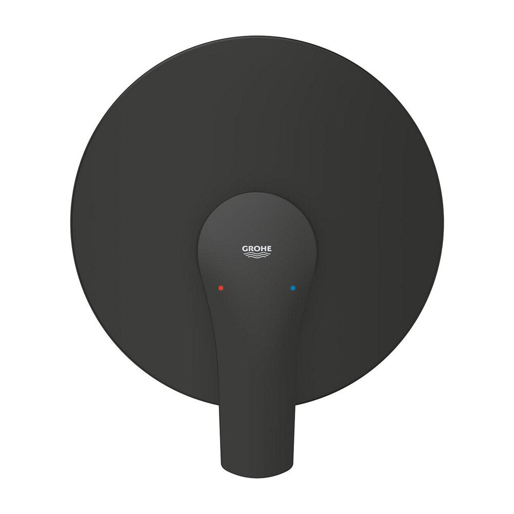 Вградена душ батерия Grohe Eurosmart матово черно без вградена част