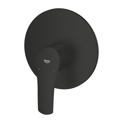Вградена душ батерия Grohe Eurosmart матово черно без вградена част