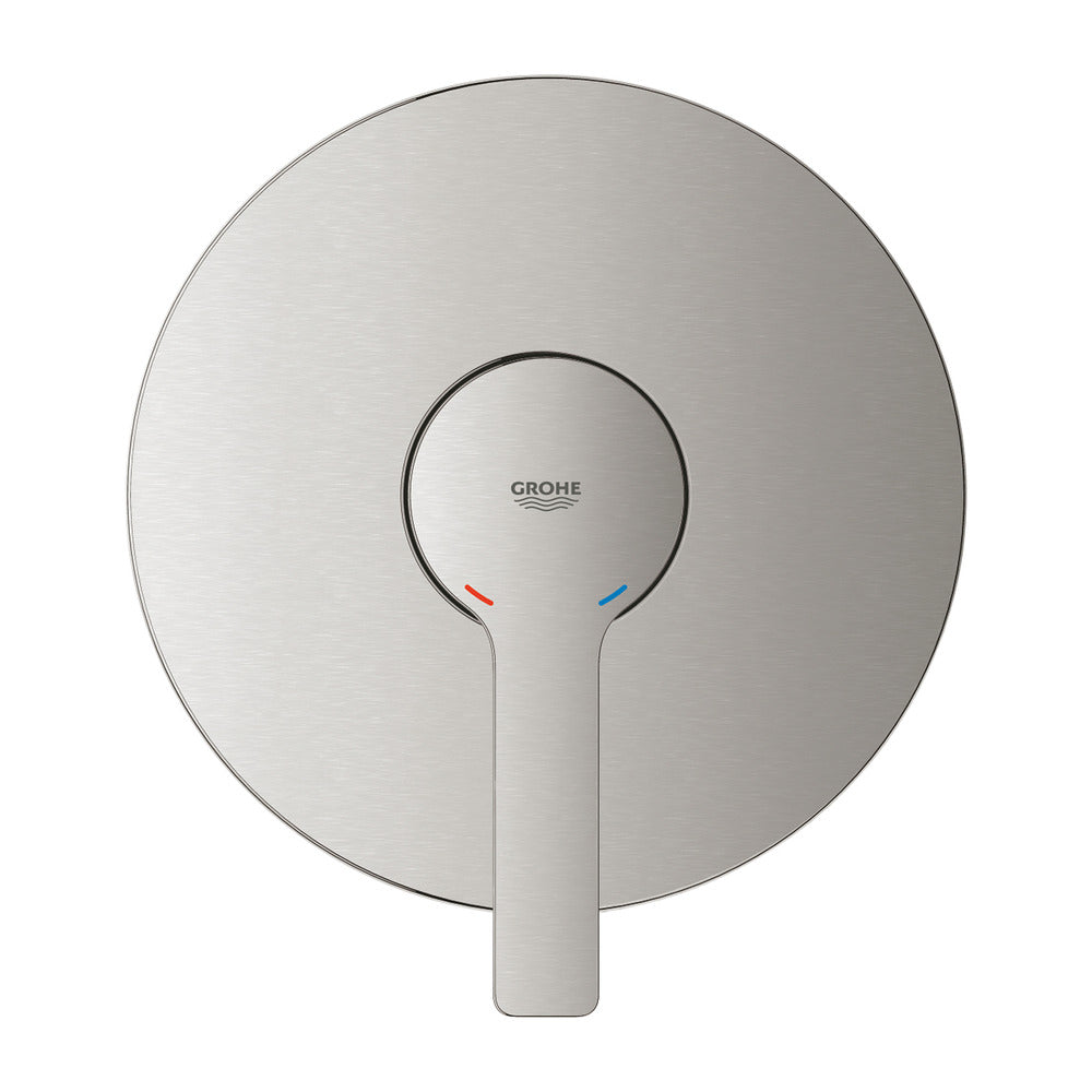 Вградена чешма за душ Grohe Lineare, хромиран Supersteel, без вграден корпус