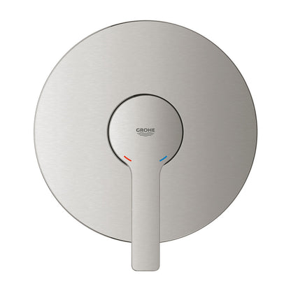 Вградена чешма за душ Grohe Lineare, хромиран Supersteel, без вграден корпус