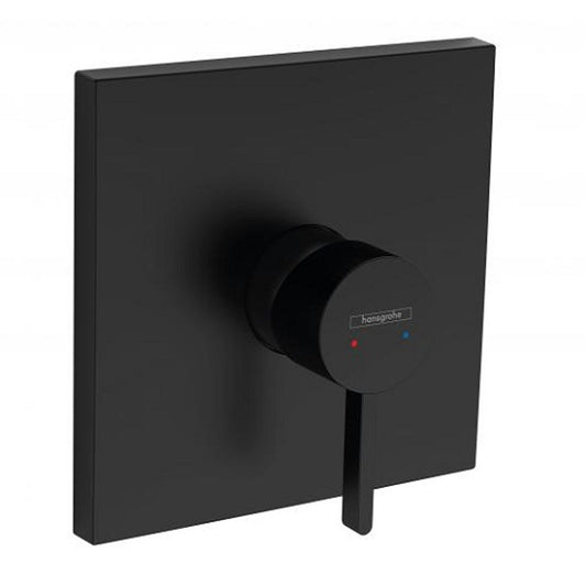 Hansgrohe Finoris Built-In Shower Mixer in Matte Black without Built-In Body