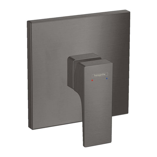 Hansgrohe Metropol Black - Brushed Chrome Shower Mixer