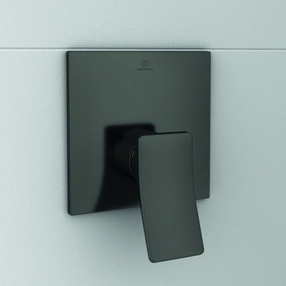 Вградена душ батерия Ideal Standard Atelier Conca в цвят Magnetic Grey, без вградена част.