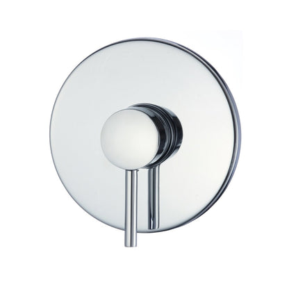 Built-in Shower Valve Inter Ceramic Chrome Finish Single-Lever