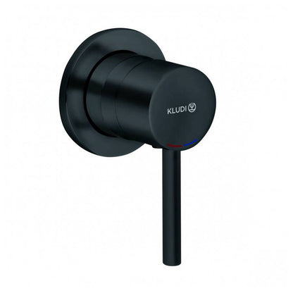 Kludi Bozz Matte Black Single-Lever Shower Mixer