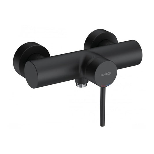 Kludi Bozz Matte Black Single-Lever Shower Valve