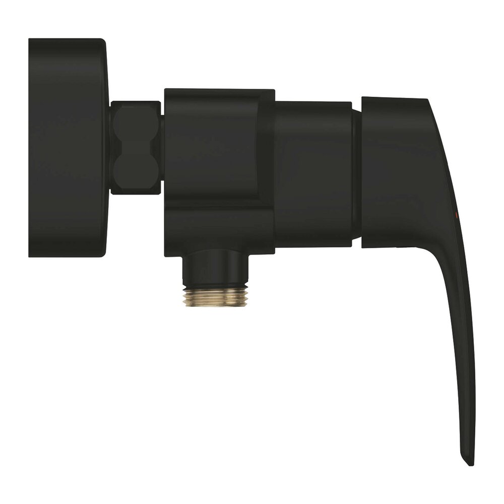 Batерия за душ монокомандна черна мат Grohe Eurosmart New
