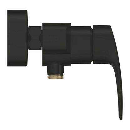 Batерия за душ монокомандна черна мат Grohe Eurosmart New