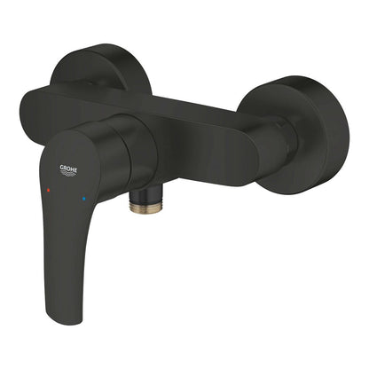 Batерия за душ монокомандна черна мат Grohe Eurosmart New