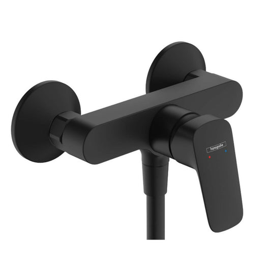 Single-Handle Shower Faucet Matte Black Hansgrohe Logis