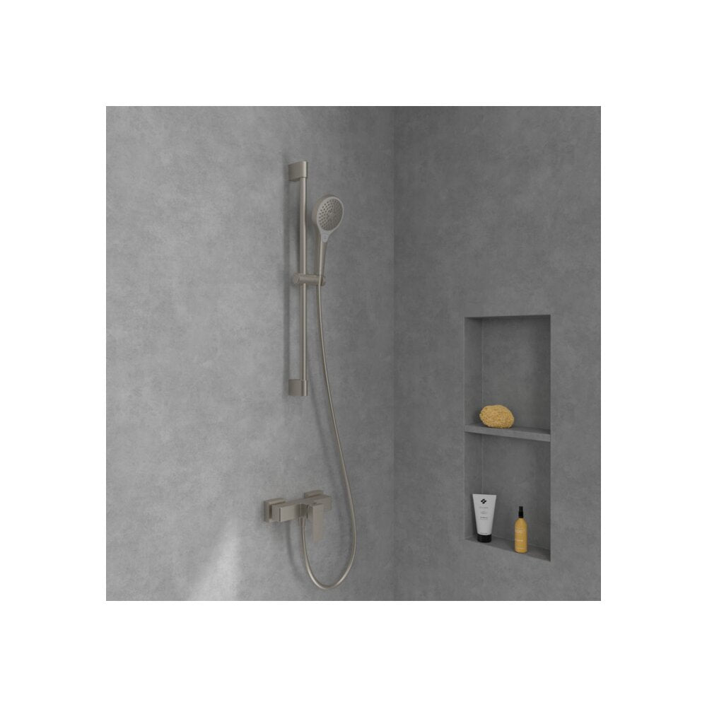 Смесител за душ с един лост Villeroy&Boch Architectura Square brushed nickel