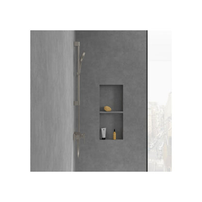 Смесител за душ с един лост Villeroy&Boch Architectura Square brushed nickel