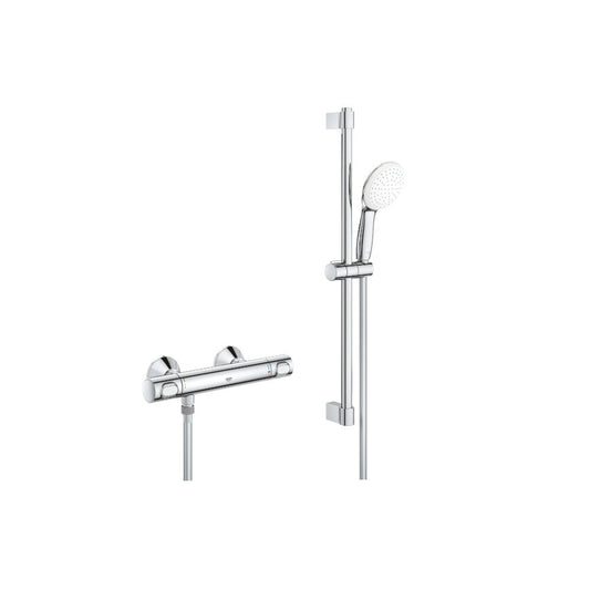Grohe Grohtherm 500 Thermostatic Shower Valve with Shower Set