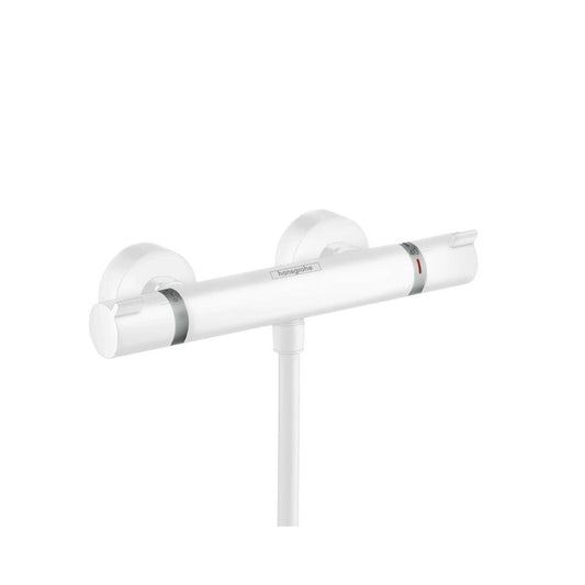Термостатна батерия за душ Hansgrohe Ecostat Comfort бяла матова
