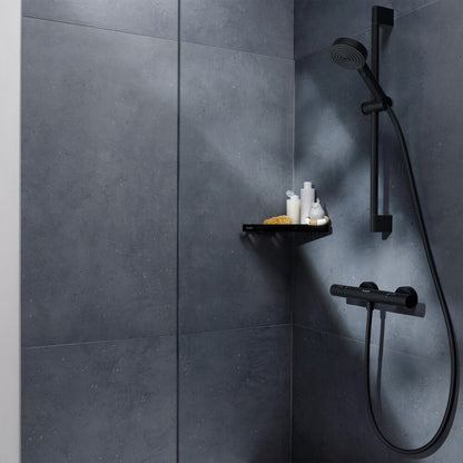 Термостатен душ смесител Hansgrohe Ecostat Fine мат черен