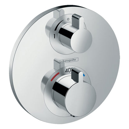 Hansgrohe Ecostat S Thermostatic Shower Valve with Two Functions, Chrome