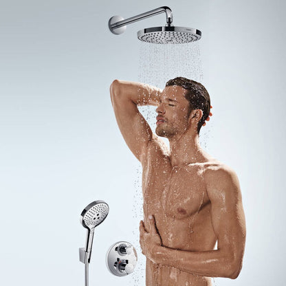 Hansgrohe Ecostat S Thermostatic Shower Valve with Two Functions, Chrome