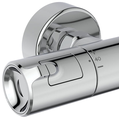 Термостатичен смесител за душ Ideal Standard Ceratherm T50, хром, с душ комплект и 60 см пръчка