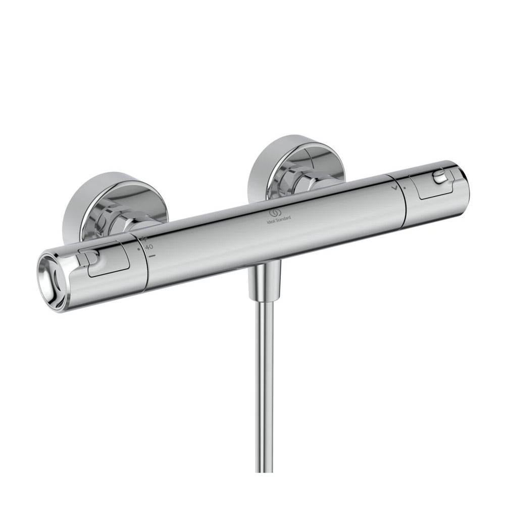 Термостатичен смесител за душ Ideal Standard Ceratherm T50, хром, с душ комплект и 60 см пръчка