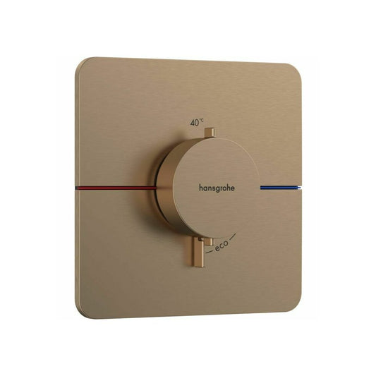 Thermostatic Shower Valve in Brushed Bronze Hansgrohe ShowerSelect Comfort Q