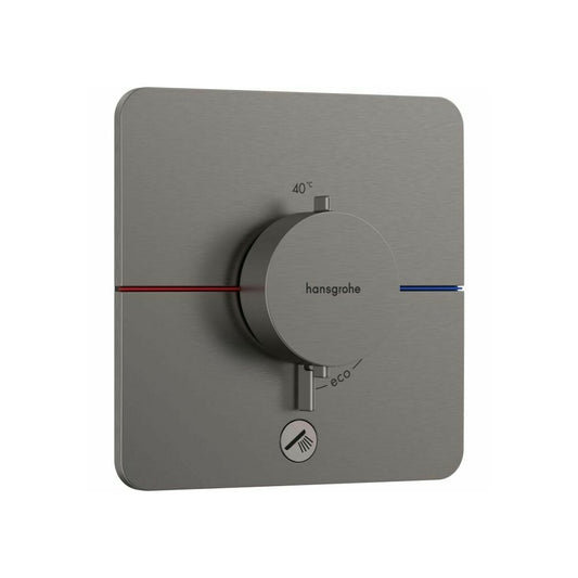 Термостатична вградена душ батерия с хромирано покритие Hansgrohe ShowerSelect Comfort Q 1 функция и допълнителен изход