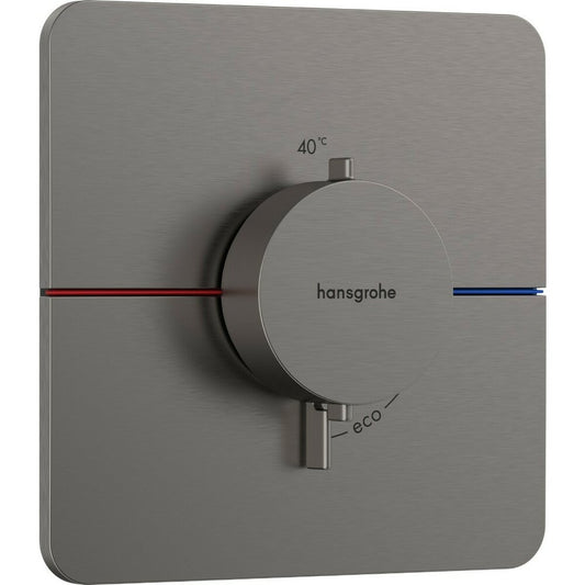 Thermostatic Shower Valve in Brushed Chrome Hansgrohe ShowerSelect Comfort Q
