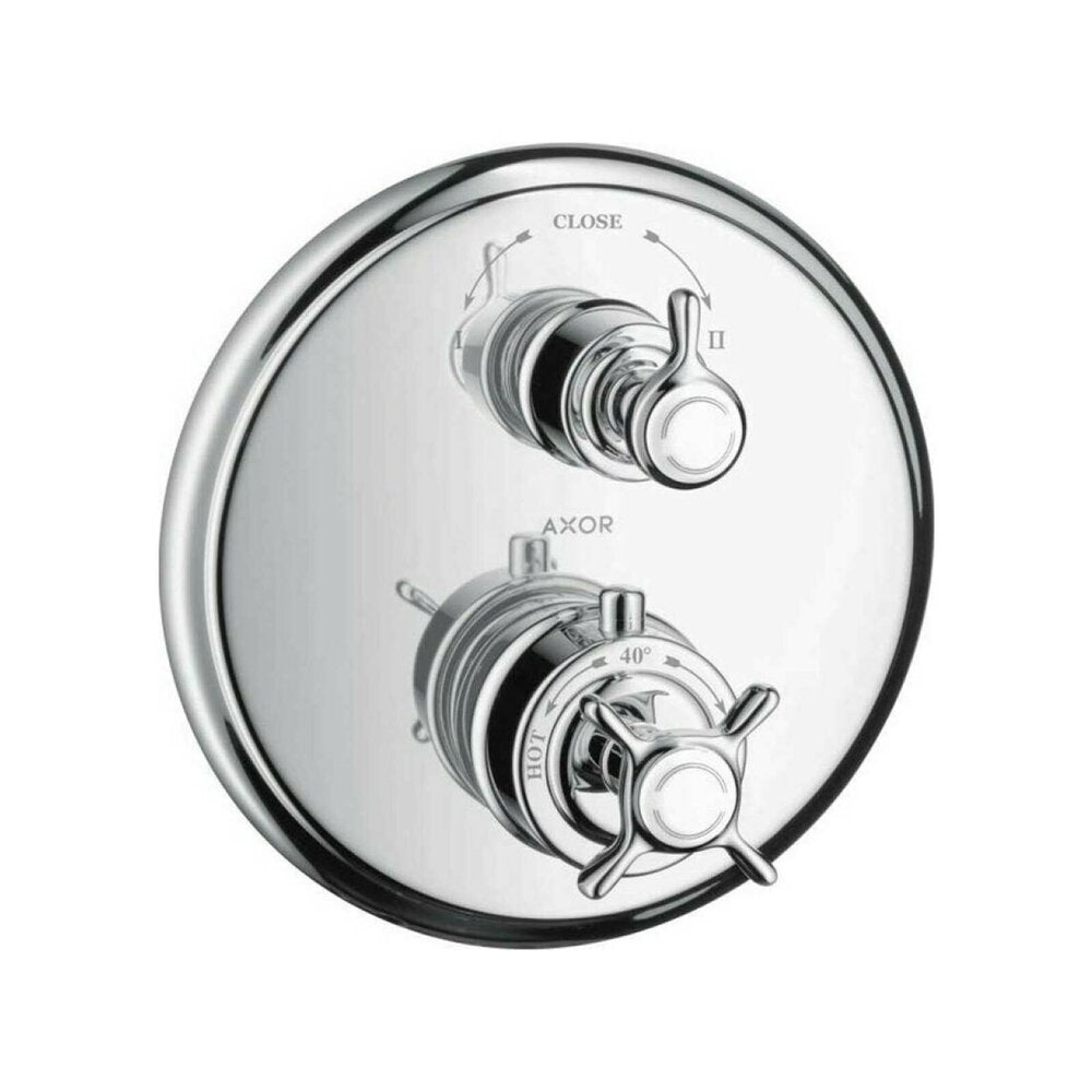 Термостатична вградена душ батерия Hansgrohe Axor Montreux с превключвател