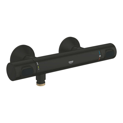 Термостатен душов смесител в черен мат Grohe Grohtherm 500