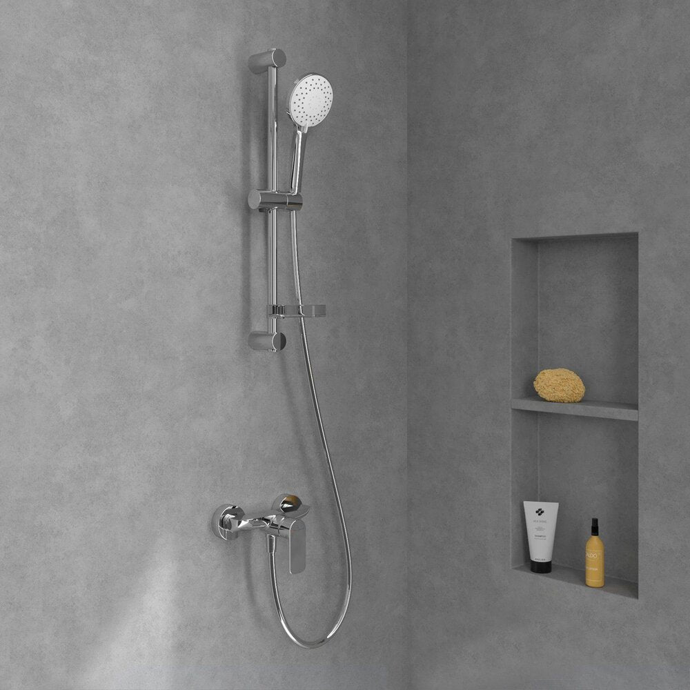 Смесител за душ Villeroy&Boch O.novo с монокоманда хром гланц