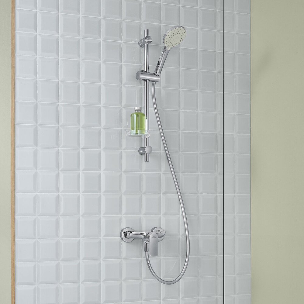 Смесител за душ Villeroy&Boch O.novo с монокоманда хром гланц