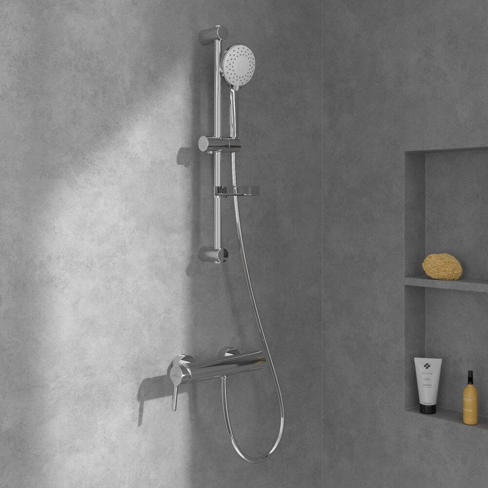 Смесител за душ Villeroy&Boch Skyla с една ръкохватка хром гланц
