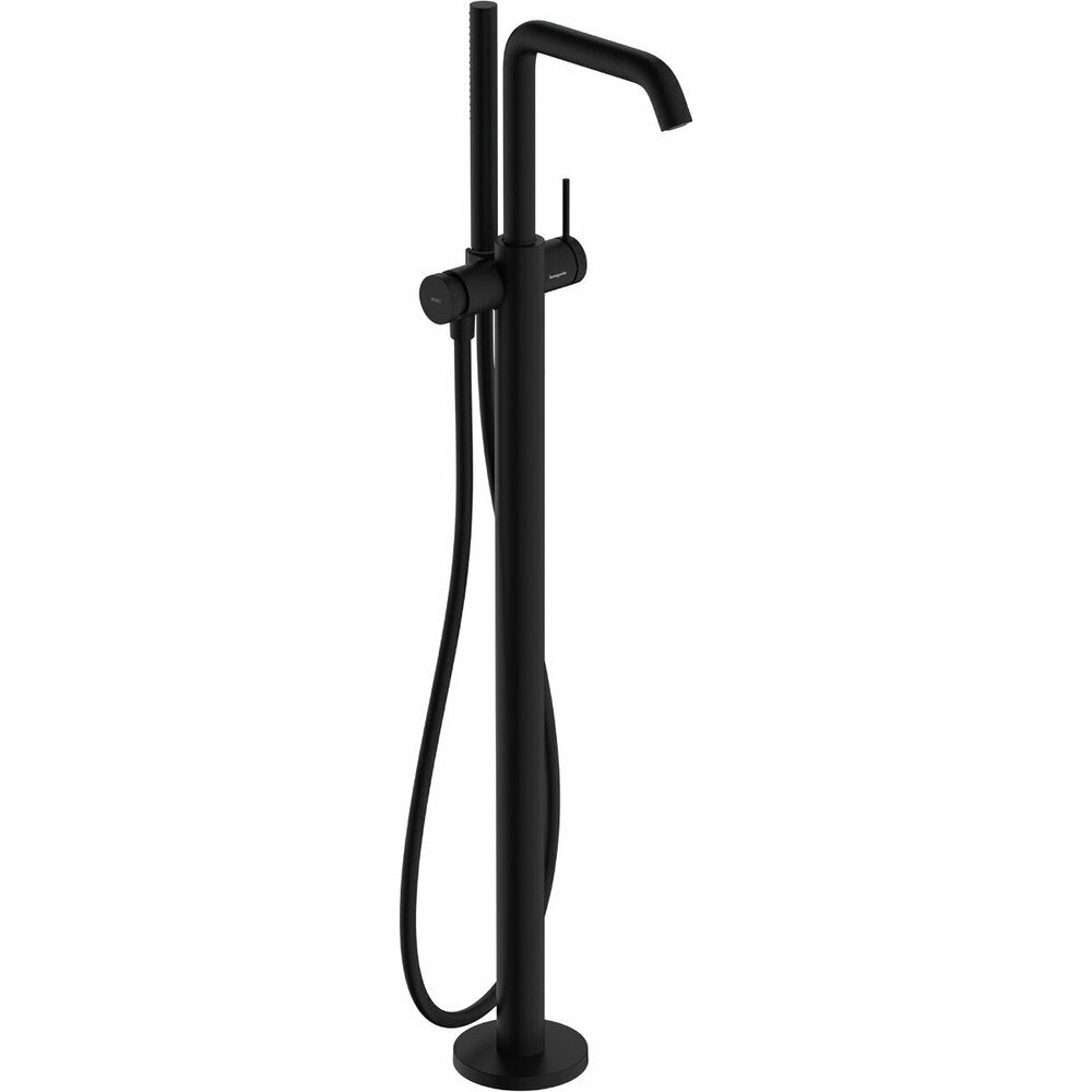 Freestanding Bathtub Faucet - Matte Black Hansgrohe Tecturis S