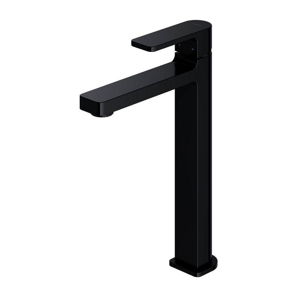 High Basin Mixer Omnires Baretti Matte Black