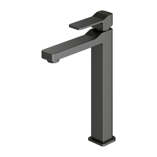 Висок смесител за мивка Omnires Slide графит