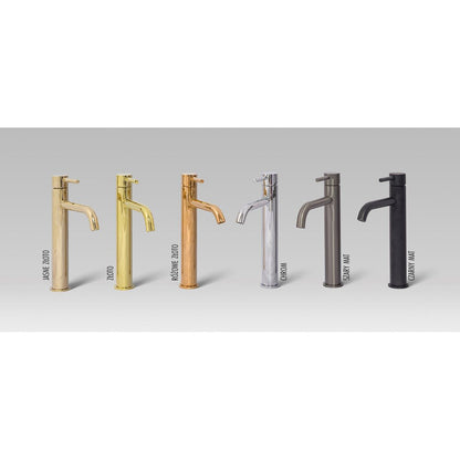 Rea Lungo High Basin Mixer in Glossy Gold