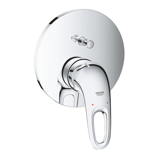 Grohe Eurostyle Bathtub - Shower Mixer with 2 Outputs Chrome