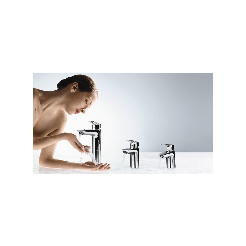 Смесител за умивалник Hansgrohe Logis 70 с един лост хром