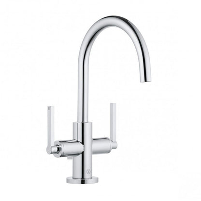 Смесител за мивка двоен контрол Kludi Nova Fonte Puristic хром