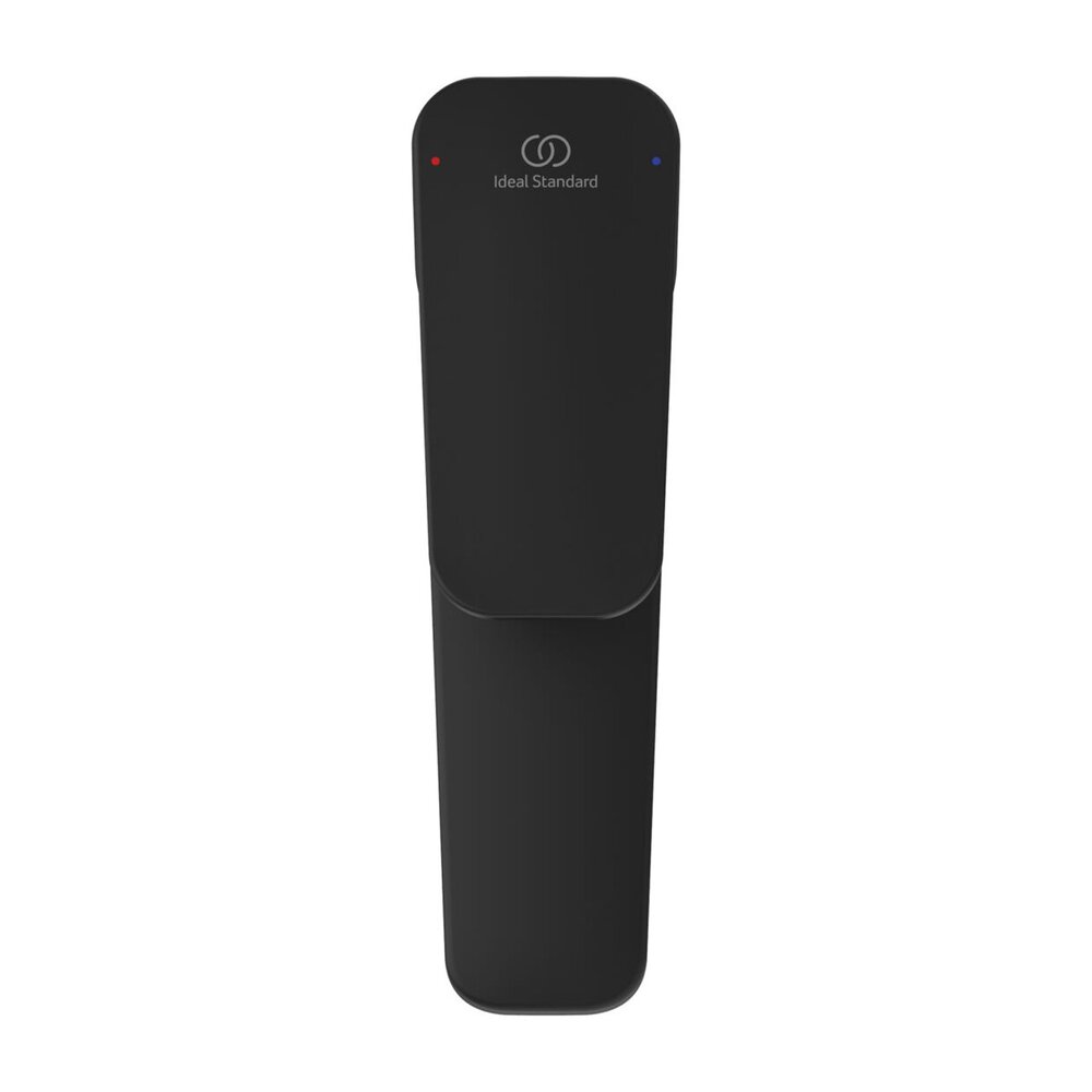 Електронна батерия за мивка Ideal Standard Ceraplan черен мат с Click-Clack клапан