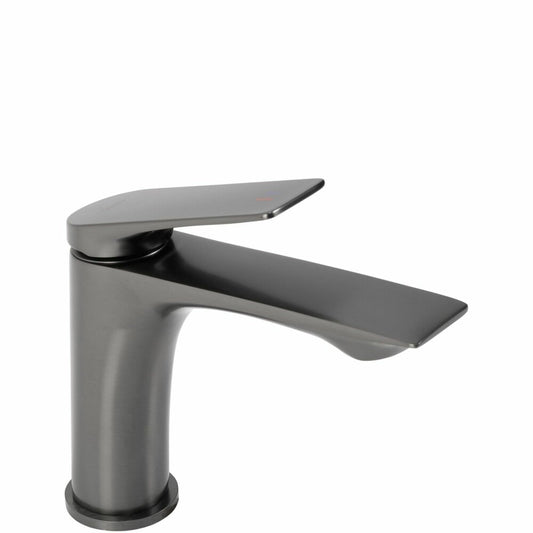 Rea Avalon Brushed Gray Basin Faucet