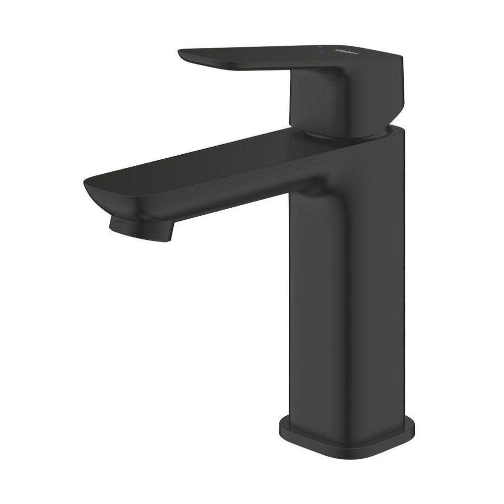 Смесител за мивка Grohe Cubeo M с един лост, матово черно покритие и Push-Open вентил