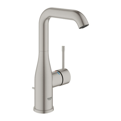 Смесител за умивалник Grohe Essence L с Pop-Up вентил, хром Supersteel