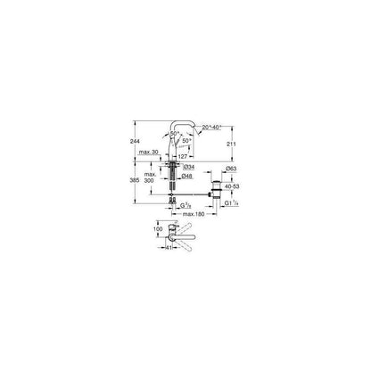 Grohe Essence New L Basin Mixer