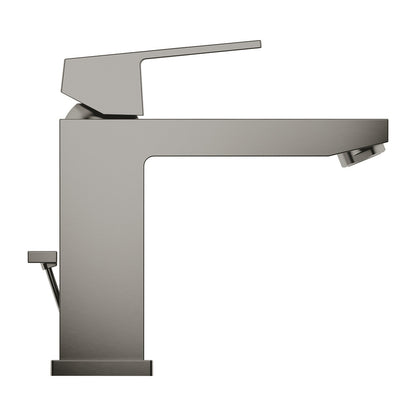 Grohe Eurocube M Basin Mixer in Hard Graphite with Pop-Up Waste