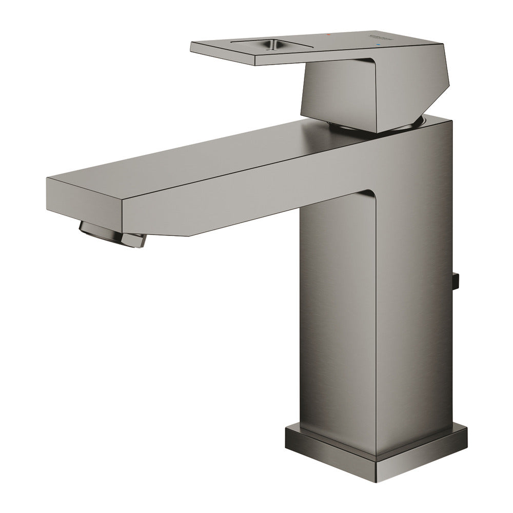 Grohe Eurocube M Basin Mixer in Hard Graphite with Pop-Up Waste
