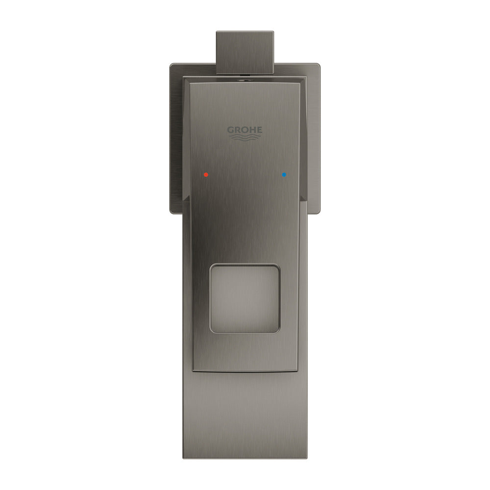 Смесител за мивка Grohe Eurocube S антрацит мат с Pop-Up клапа