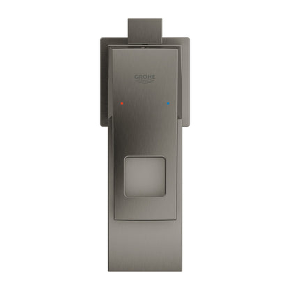 Смесител за мивка Grohe Eurocube S антрацит мат с Pop-Up клапа